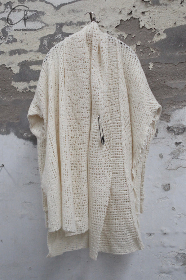 Marc Le Bihan Cardigan France MLB-1715-H23-24-ECRU